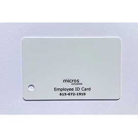 Micros Swipe Card 100pk
