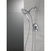 Delta 4-Setting In2ition 2-in-1 Dual Shower Head with HandHeld Spray,