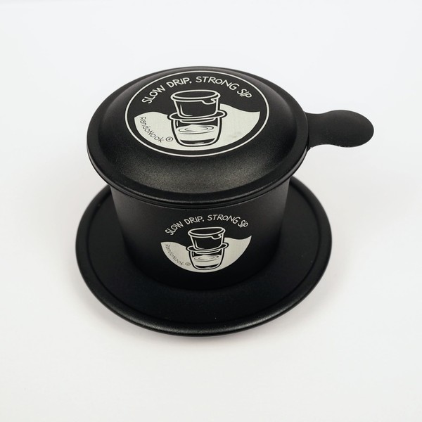 Vietnamese Coffee Filter Phin, Anodized Aluminum, 170ml Single Serve, Durable,