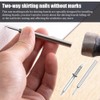 NAVESO 100PCS Double-Head Skirting Thread Seamless Nail, No Trace Skirting