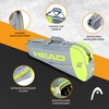HEAD Core 3R Pro Tennis Racquet Bag, Holds 3 Racquets,