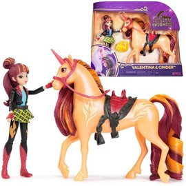 Unicorn Academy, Valentina  Cinder with 2 Accessories  Hair Tool, Dolls  Unicorn Toys for Girls Ages 4 and up - Colour: Layla  Glacier