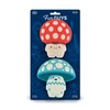 Genuine Fred Fun Guys, Mushroom Kitchen Sponges, Set of 2,