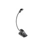 K&M 12241 Notenpultleuchte LED FlexLight Schwarz - Befestigung per Clip