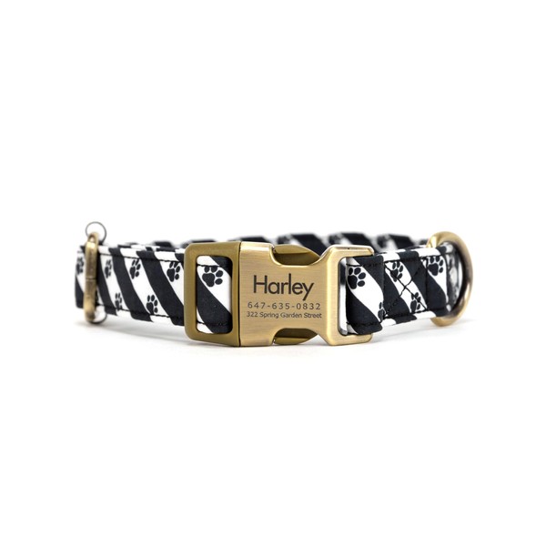 Personalized Dog Collar with Name and Phone Number Engraved,Quick Release