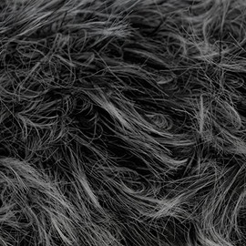 James C Brett Faux Fur Knitting Wool/Yarn 100g - H1 Black/White