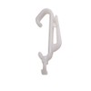 20 - White Speedy Streamline Track Gliders Hooks For All