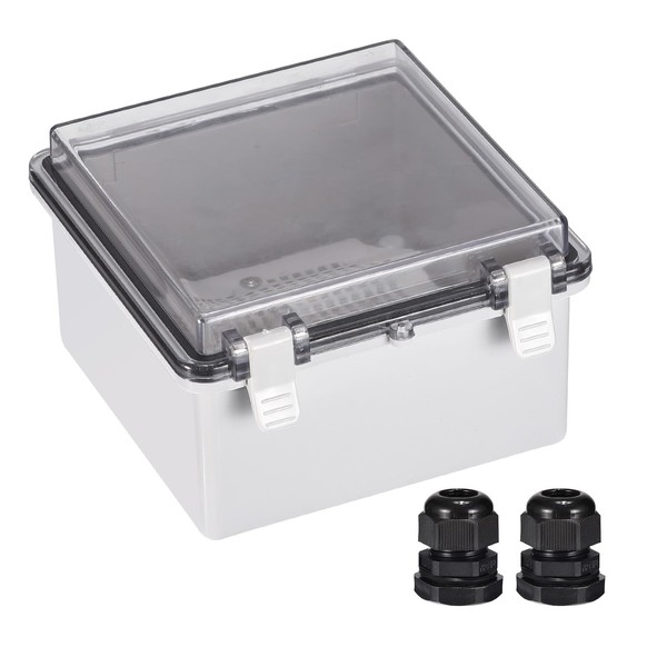 QUARKZMAN Junction Box Electric Housing IP67 Waterproof ABS Plastic with