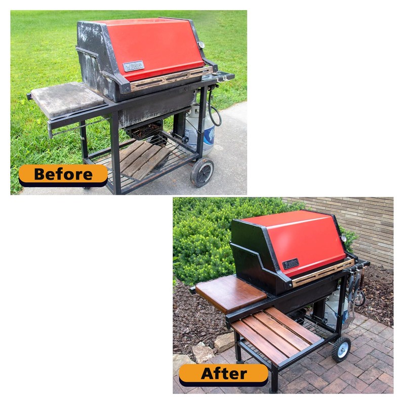 NADAMOO High Heat Spray Paint for Metal, Matte Finish BBQ