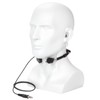 7.1mm Telescopic Throat Microphone Earpiece U94 PTT Suitable for Yaese