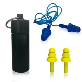 Silikon-Ohrstöpsel zum Schlafen, weich, geräuschdämpfend, wiederverwendbar, universal, mit Draht, auslaufsicher, professionell, für Reisen, Schwimmen, Schalldämmung, Hypoallergen