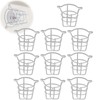 Happy Tree (10 Pack) White Fire Sprinkler Head Guard Cover