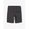 NAME IT Fabric Shorts for Boys, Asphalt