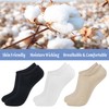 YEJIMONG Women’s No Show Socks 6 Pairs Non Slip Grip