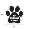 Imagine this D1660 Car Decal (My Kids Have 4 Paws),
