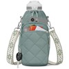 Insulated Crossbody Water Bottle Bag with Strap - 40 oz