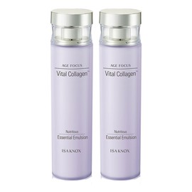 Isa Knox Age Focus Vital Collagen Emulsion, 160ml, 2 pieces / 이자녹스 에이지 포커스 바이탈 콜라겐 에멀전, 160ml, 2개