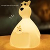Cute Night Light Kangeroo Baby Pat Night Light Rechargeable Bedside