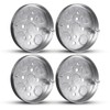 8 Pack Shallow Electrical Box, 1/2-Inch Deep, 1/2-Inch Bottom Knockouts