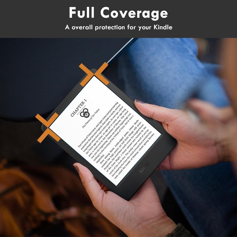TiMOVO 3 Pack Anti-Glare Screen Protector Designed for All-New Kindle