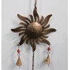 Sun Moon Star Hanging Chime Recycled Iron Wind Chime Sun