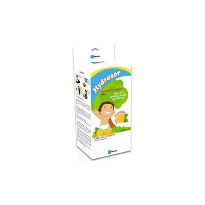 Hydrasor Electrolitos Orales Polvo 8 Cajas De 25 Sobres