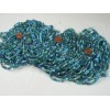Handmade 2 Pounds Sky Blue Teal Color India Handmade Glass