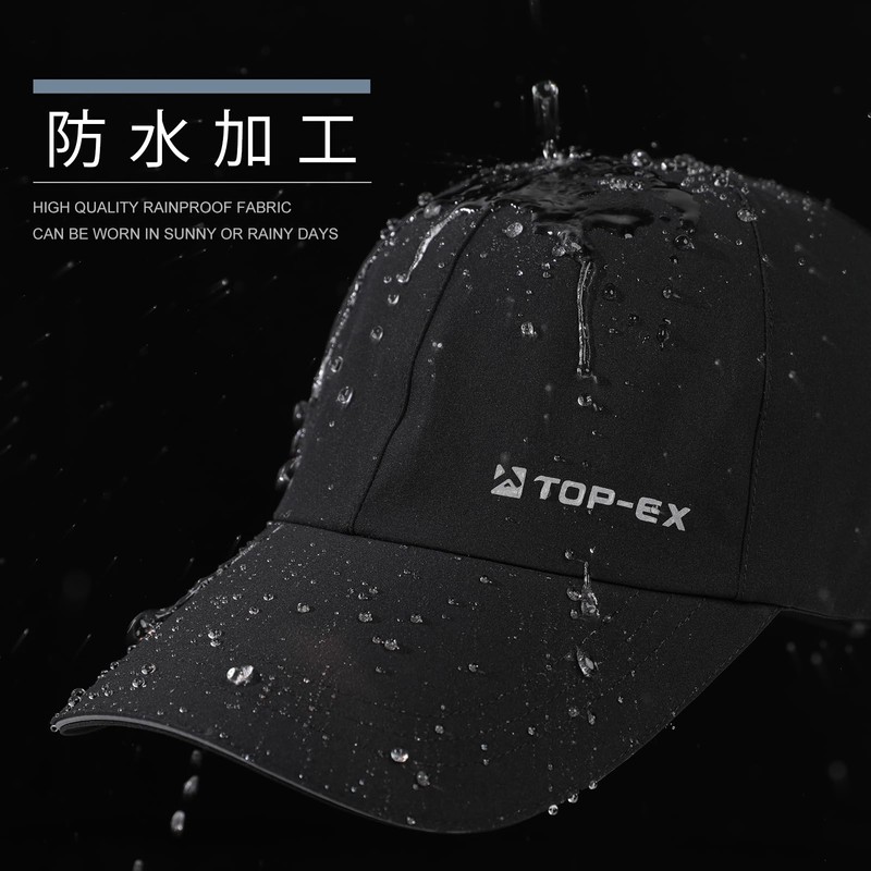 TOP-EX Cap, Men's, Large Size, Baseball Hat, Waterproof, Women's, Men's,
