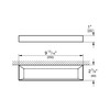 GROHE 40766000 Selection Cube Bathroom Accessories Towel Ring