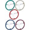 13 Inch Blue Metalflake 60s Style Steering Wheel, 3-1/2 Dish