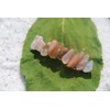 Peach Moonstones on a French Barrette