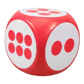 Cabilock 15cm Giant Foam Dice Six-Sided Party Dice Toy for Family Fun and Birthday Celebrations