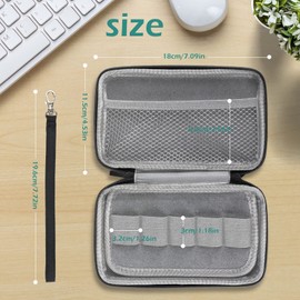 GeeRic Memory Stick Organiser, Storage Bag for USB Stick Electronic Accessories Organiser Storage Case