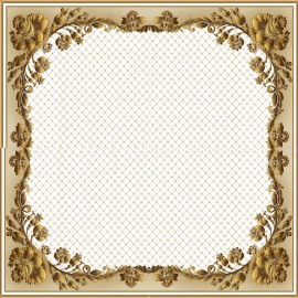 Decoupage Decorative Napkin - Flower Baroque Floral Pack of 20 Paper Napkins