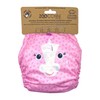 Zoocchini Unicorn Pink Hybrid All-in-One Nappies with Two Reusable Pads,