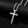 Monily Cross Necklace for Women Cross Necklaces with 2.5 mm
