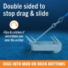 Better Boat Boat Box Anchor for Boats Small Folding Anchor