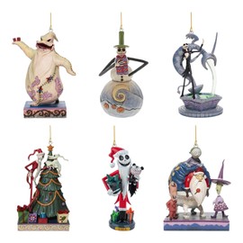 6 PCS Christmas Tree Hanging Ornaments, Xmas Funny Theme Acrylic Pendants Decoration, Hanging Accessories for Home Holiday Party Backpack Car Decor