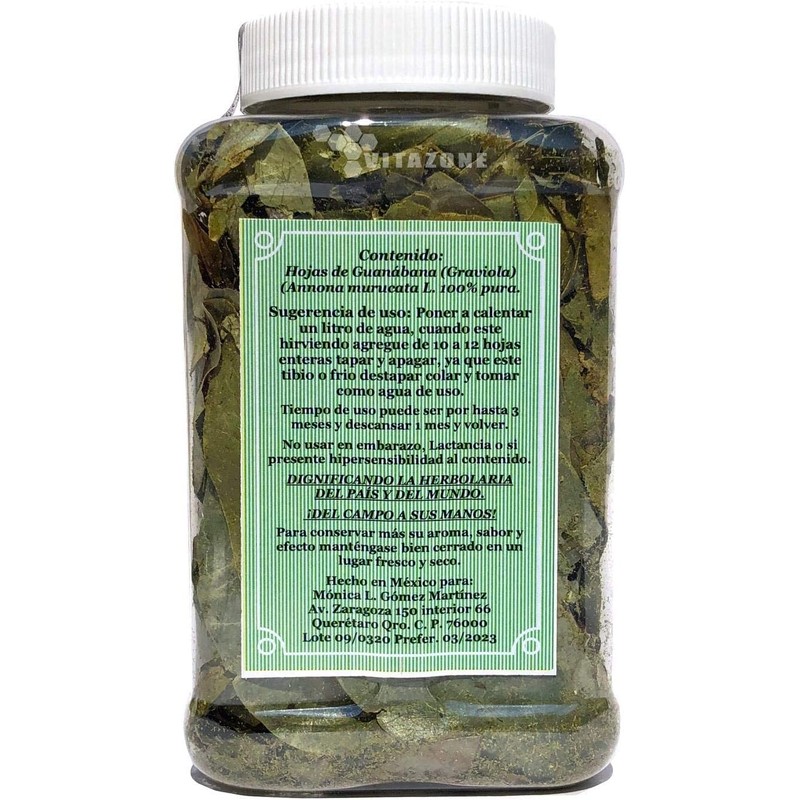 PACK 2 Guanabana o Graviola Hojas 100% Naturales