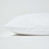 HOMESCAPES White Pure Egyptian Cotton Euro Size Pillowcase 60 x