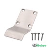Cylinder Pull Finger Latch Blank Profile - Satin Stainless Steel
