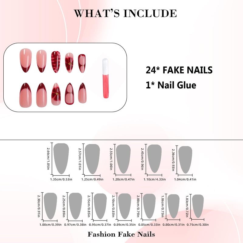 IMRAIN Press on Nails IRCRJ1098