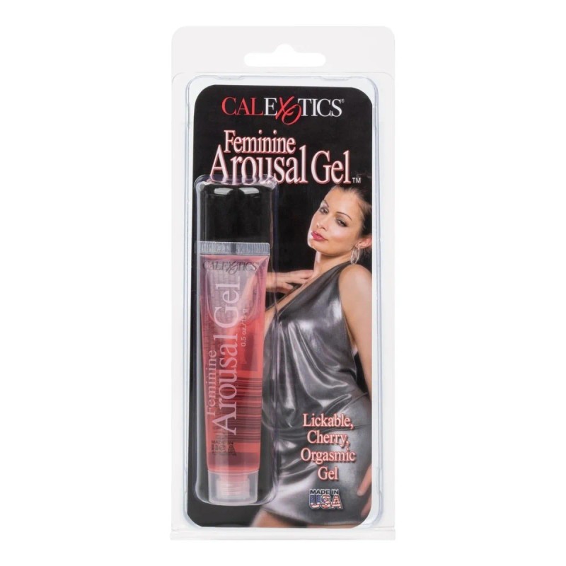 Gel Estimulante De Zonas Erógenas Arousal Calexotics! Sabor Cereza