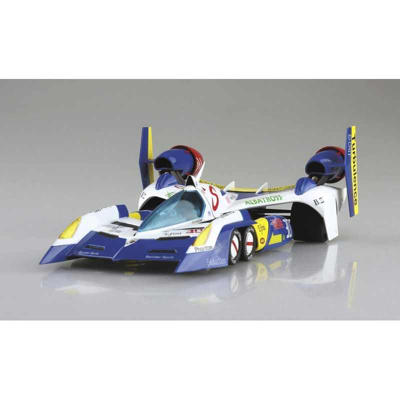 Aoshima Bunka Kyozai Cyber Formula No.9 Super Aslada AKF-11 Aero