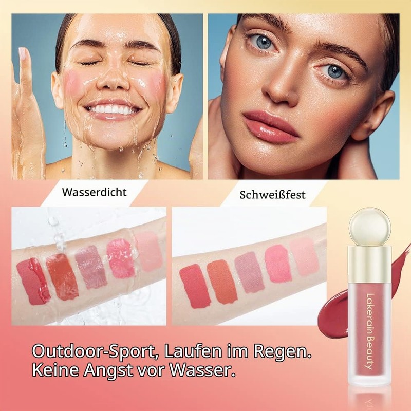 Matte Liquid Blushes Velvet Liquid Blush Lightweight Breathable Cream Cheek