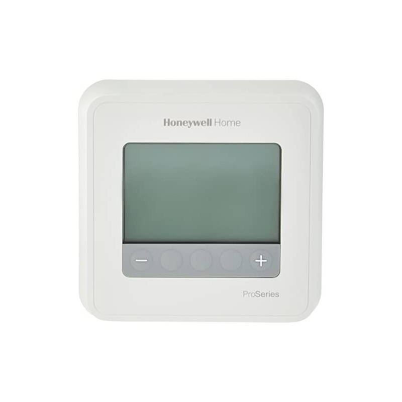 HONEYWELL TH4110U2005/U HONEYWELL-TH4110U2005/U-T4 Pro Thermostat, Programmable or Non-Programmable, 1H/1C, White