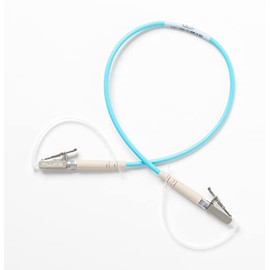 Fluke Networks Multimode 50 µm Test Reference Cord (0.3 m) for OTDR Port (Metal LC/Metal LC)