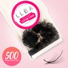 LLBA Promade Wispy Lash Extensions 9D 0.05, 100% Handmade Eyelashes