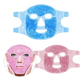 Gel-Type Hot & Cold Face Pack for Swelling Relief Neck Pack Pink 2ea