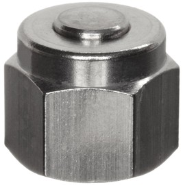 Parker A-Lok 4BLP4-316 316 Stainless Steel Compression Tube Fitting, Cap, 1/4" Tube OD